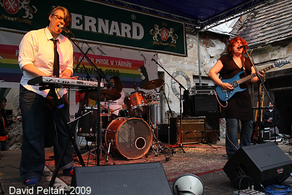 NN&Band @ Tabor queer pride festival - on stage
